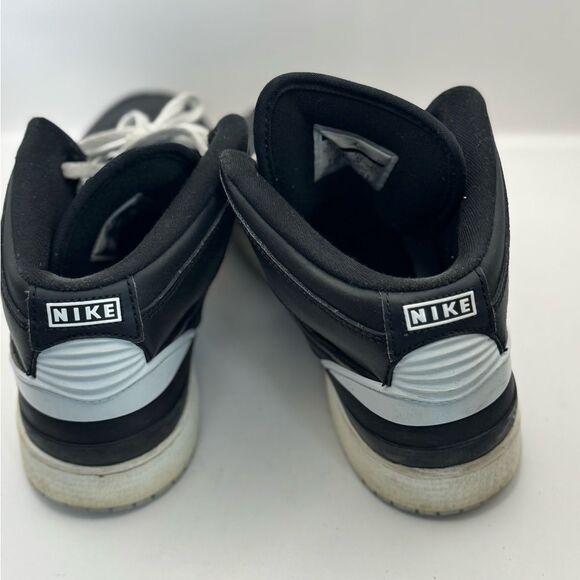 Nike Air Jordan 1 Retro 86 Pure Platinum Boys Size 7YW Black Rare - Picture 6 of 11